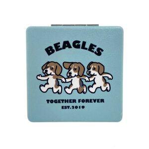 コンパクトミラー "ブルー"