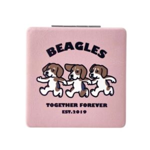 コンパクトミラー "ピンク"