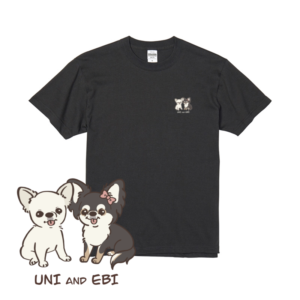 お座りデザイン<br>Tシャツ"スミ"