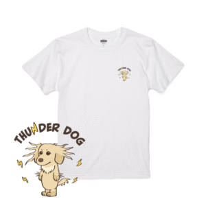 サンダーデザイン<br>Tシャツ"ホワイト"