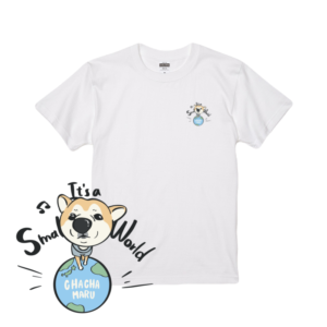 茶々丸Tシャツ<br>"ホワイト"