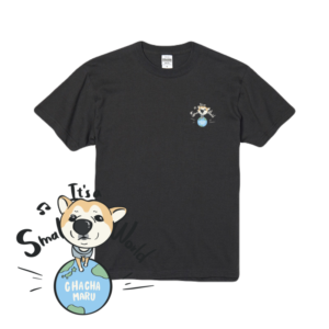 茶々丸Tシャツ<br>"スミ"