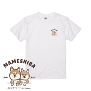 はな&まる Tシャツ<br>"ホワイト"
