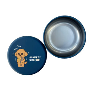 ポンちゃん おやつ缶<br>"ブルー"