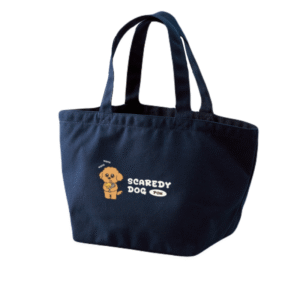 ポンちゃん トートバッグ<br>"ネイビー"