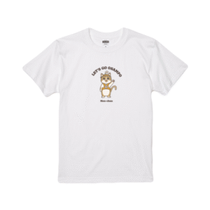 もんちゃん Tシャツ<br>"ホワイト"