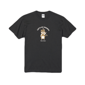 もんちゃん Tシャツ<br>"スミ"