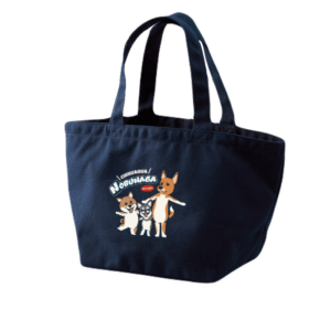 チワワの、のぶなが<br>トート "ネイビー"