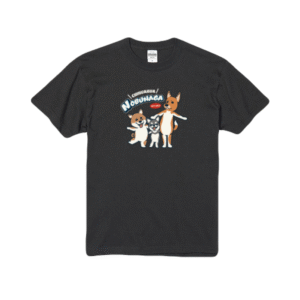 チワワの、のぶなが<br>Tシャツ "スミ"