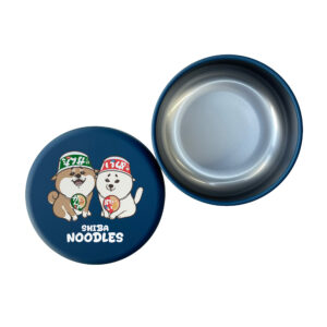 かんた＆めい おやつ缶<br>"ブルー"