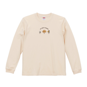 ポン ロングT<br>"ナチュラル"