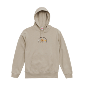 ポン パーカー<br>"ベージュ"