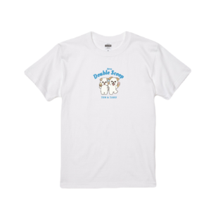 てん＆たる<br>Tシャツ "ホワイト"