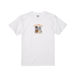 かるむるのん<br>Tシャツ "ホワイト"