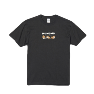むーこ。<br>Tシャツ "スミ"